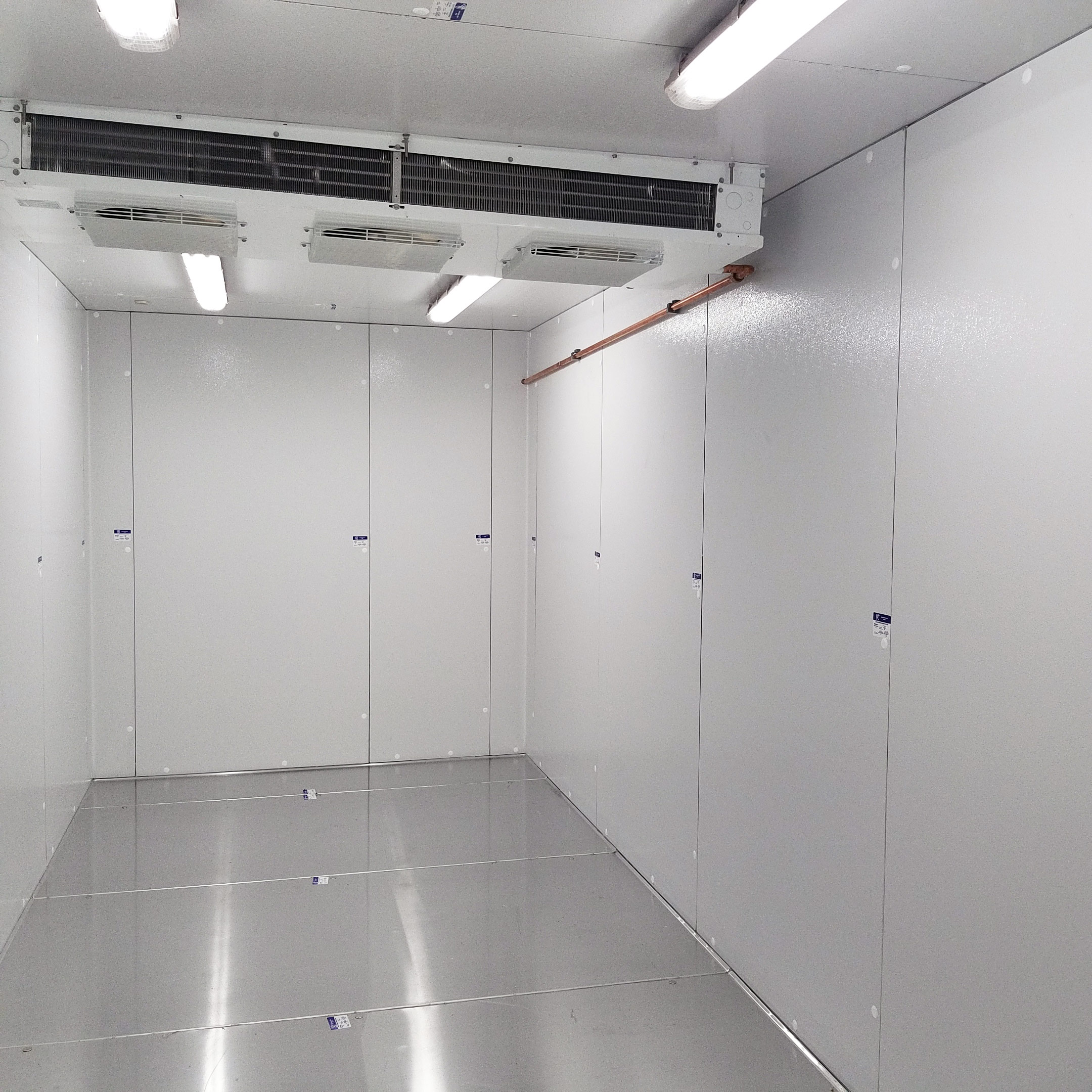 COVID vaccine storage freezer rooms custom